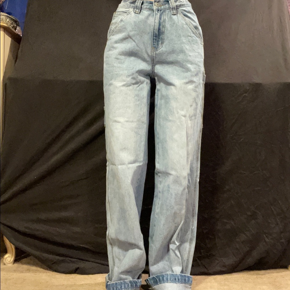 Light Wash Carpenter Jeans